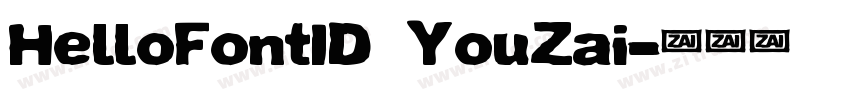 HelloFontID YouZai字体转换